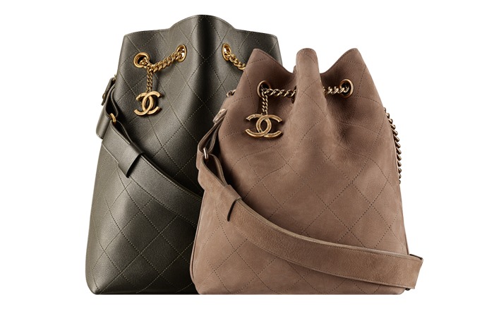 Chanel - Drawstring Bag Chanel Bucket Bag